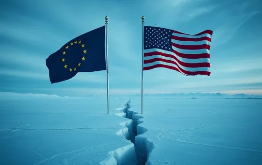 Europe shifts toward confrontation with Trump over Greenland annexation and tariff threats