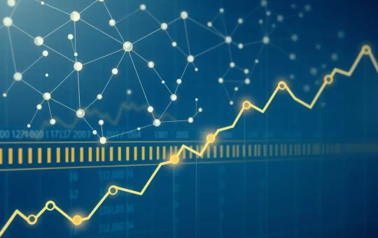 Blockchain stock lending platform connecting digital ledger technology with traditional equity markets