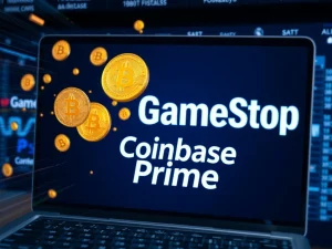 GameStop Bitcoin transfer to Coinbase Prime signals major corporate cryptocurrency sale.