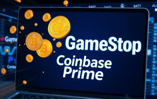 GameStop Bitcoin transfer to Coinbase Prime signals major corporate cryptocurrency sale.