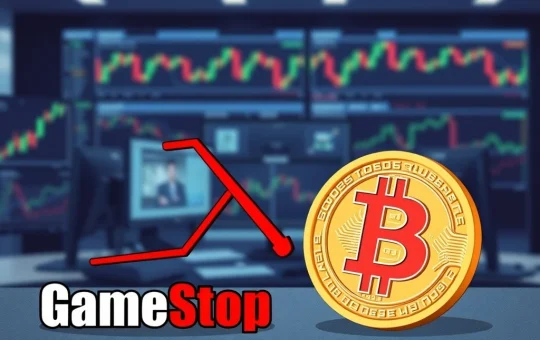 GameStop's potential Bitcoin sale represents a major shift in corporate cryptocurrency treasury strategy.