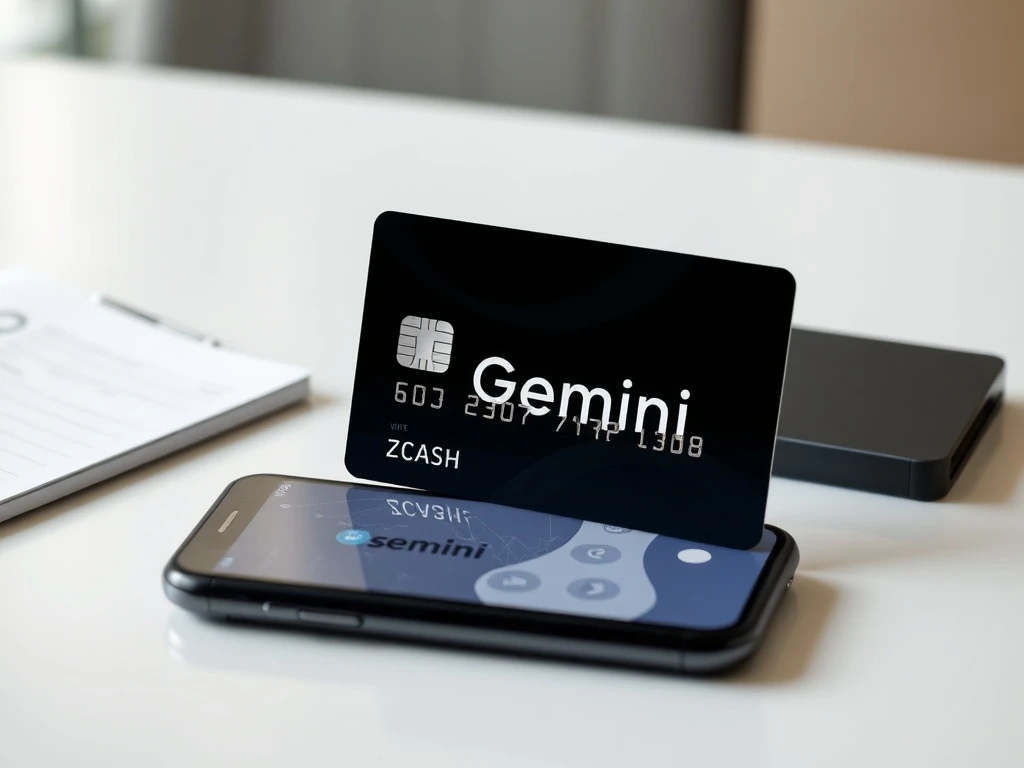 Gemini's new Zcash-themed credit card offering cryptocurrency rewards for purchases