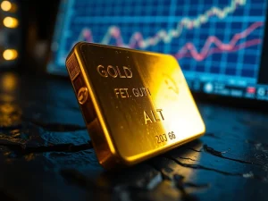 Gold bullion bar representing the new all-time high gold price above $4,600 per ounce.