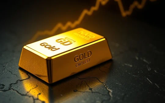Gold bullion bar representing the record-breaking surge in the gold price to over $4,800 per ounce.