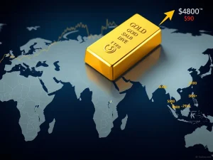 Gold and silver prices surge amid Federal Reserve uncertainty and rising geopolitical tensions in global markets