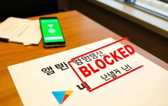 Analysis of Google Play's overseas crypto app block impact on South Korean Android users and exchanges.