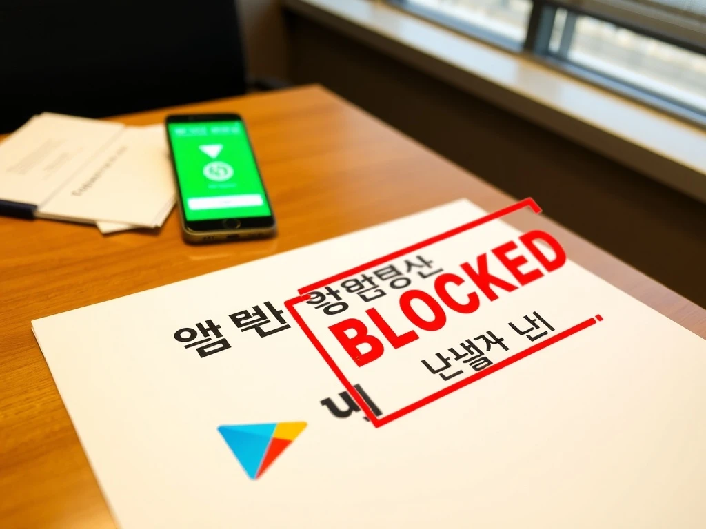 Analysis of Google Play's overseas crypto app block impact on South Korean Android users and exchanges.