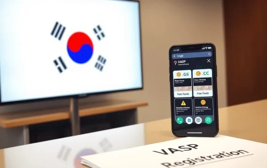 Google enforces VASP registration for crypto exchanges on the South Korean Play Store, impacting global platforms.