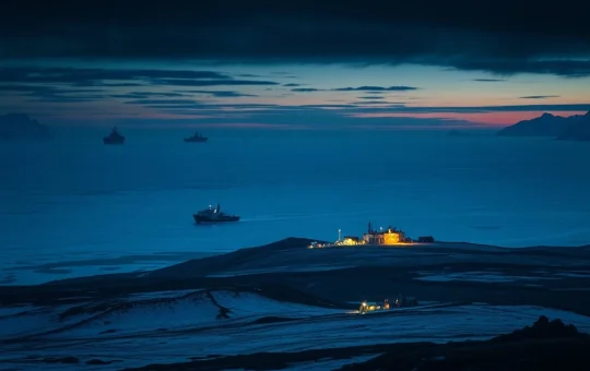 Greenland invasion threat analysis showing Arctic geopolitical tensions and defense preparations