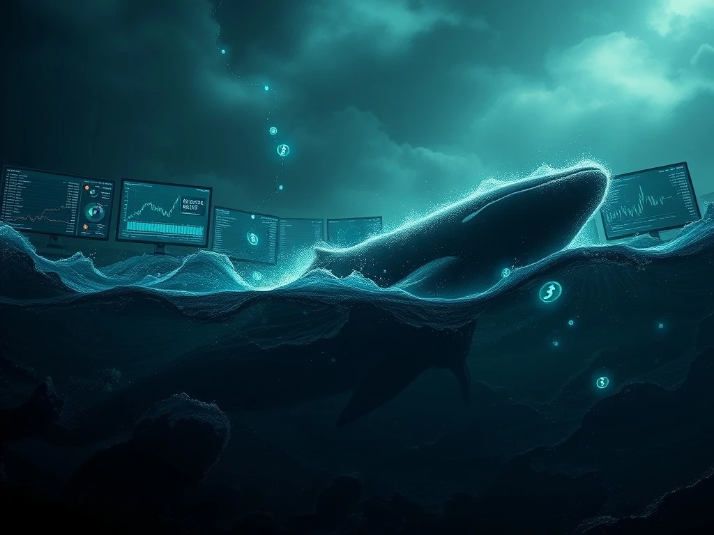 Analysis of a HYPE cryptocurrency whale's multi-million dollar loss from a rapid sell-off.