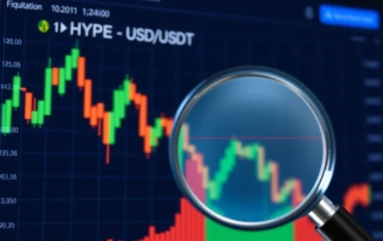 Technical analysis of Hyperliquid HYPE price chart showing recent surge and key resistance levels