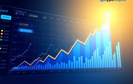 Hyperliquid cross-asset trading platform dashboard showing crypto and traditional market convergence