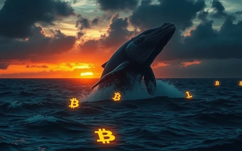 A crypto whale's $40 million leveraged position profit analysis and insider trading investigation context.