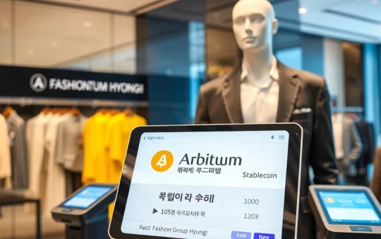 Fashion Group Hyungji integrates Arbitrum stablecoin payments in retail stores for global transactions