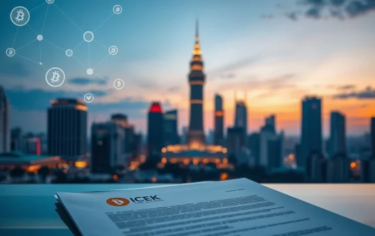 ICEx becomes Indonesia's second OJK-licensed cryptocurrency exchange, enabling regulated digital asset trading.