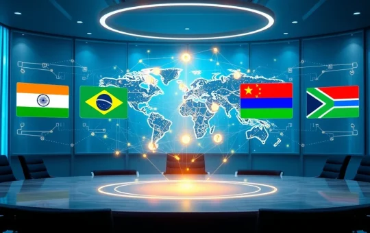 India's CBDC integration proposal connecting BRICS nations for enhanced digital currency interoperability and cross-border payments