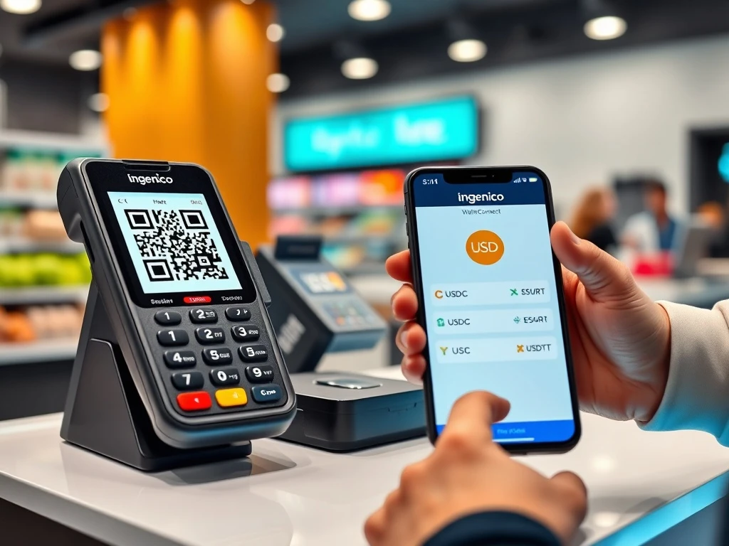 Ingenico and WalletConnect enable stablecoin payments at retail checkout terminals worldwide
