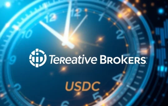 Interactive Brokers integrates USDC stablecoin for 24/7 account funding in traditional finance breakthrough