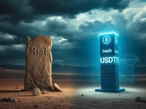 Iran central bank uses Tether USDt to stabilize national currency amid economic crisis.