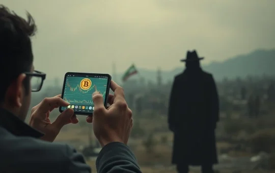 Iran's cryptocurrency market growth as citizens use Bitcoin for financial refuge during protests.