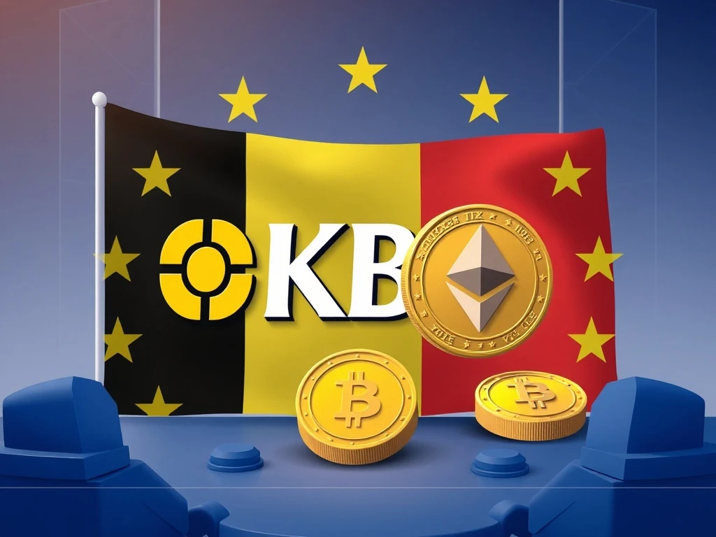 KBC Bank launches Bitcoin and Ethereum trading under MiCA regulation in Belgium