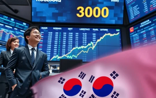 South Korea's plan to use digital assets to boost the KOSDAQ index to 3000 points