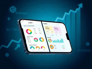 Kraken Bundles interface showing diversified crypto portfolio management with one-click investment options