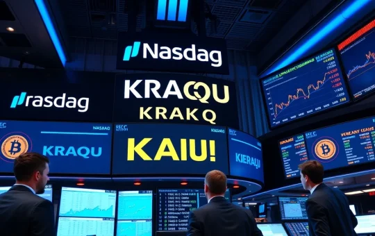 Kraken-affiliated SPAC files for Nasdaq IPO representing cryptocurrency institutional adoption