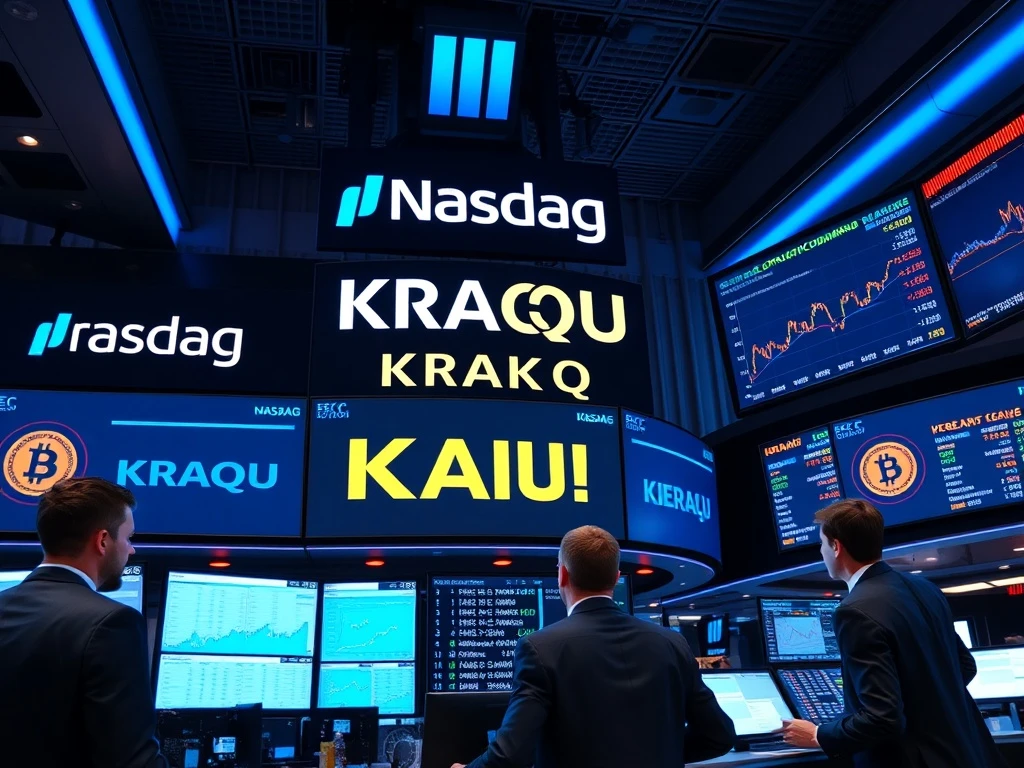 Kraken-affiliated SPAC files for Nasdaq IPO representing cryptocurrency institutional adoption