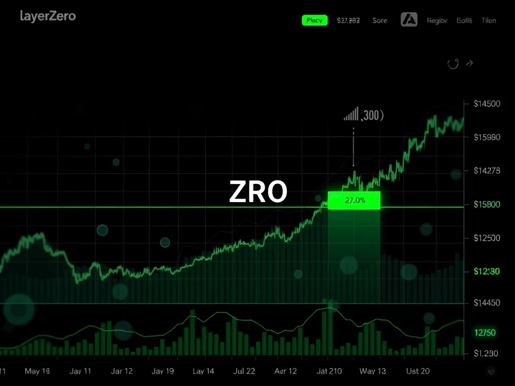 LayerZero ZRO token faces critical $2.28 resistance level amid surging perpetual liquidity
