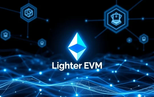 Lighter EVM rollup launching to support Ethereum Virtual Machine and smart contract deployment