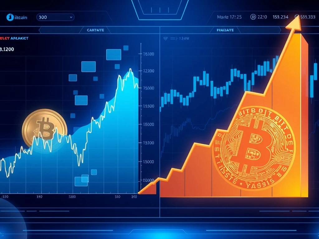Analysts evaluating the LivLive cryptocurrency presale during Bitcoin market volatility in 2026.