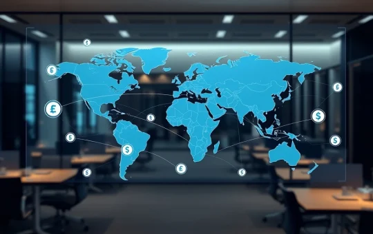 LSEG DiSH digital payment platform interface showing global transaction network with crypto and traditional currency support