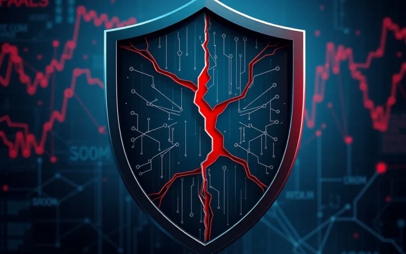 Illustration of the Matcha Meta exploit and DeFi security breach concept.