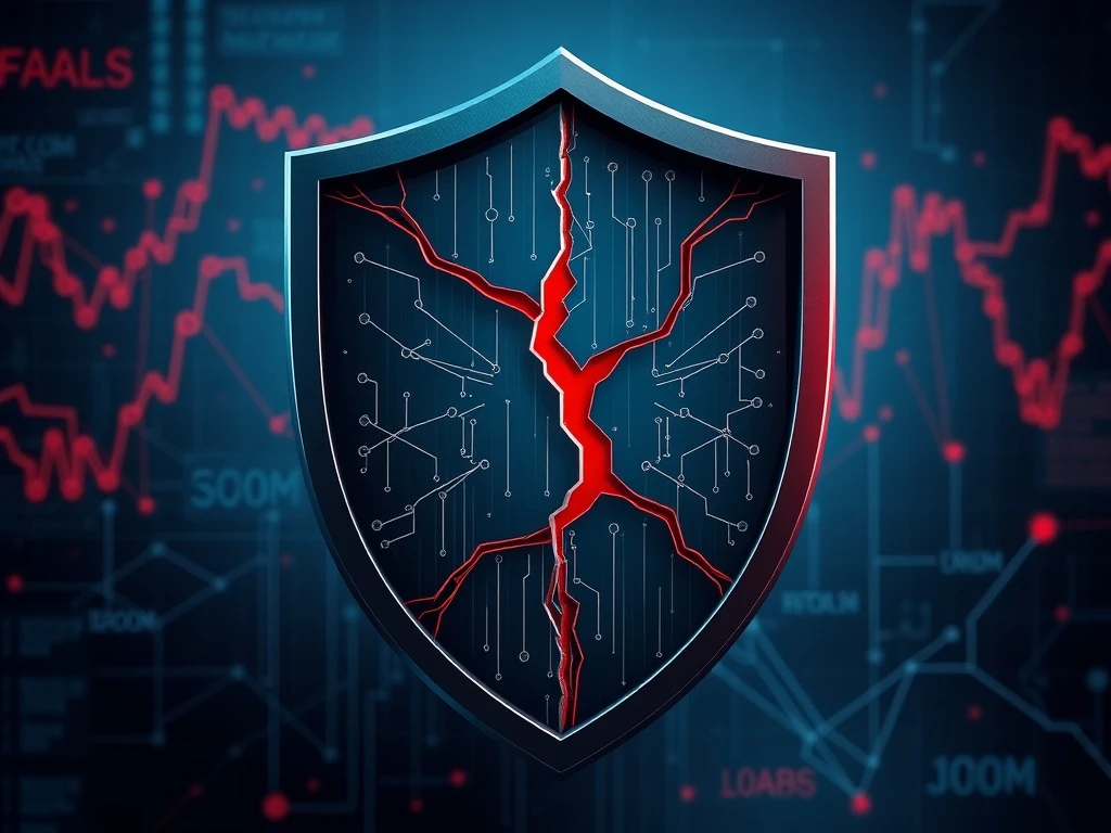 Illustration of the Matcha Meta exploit and DeFi security breach concept.