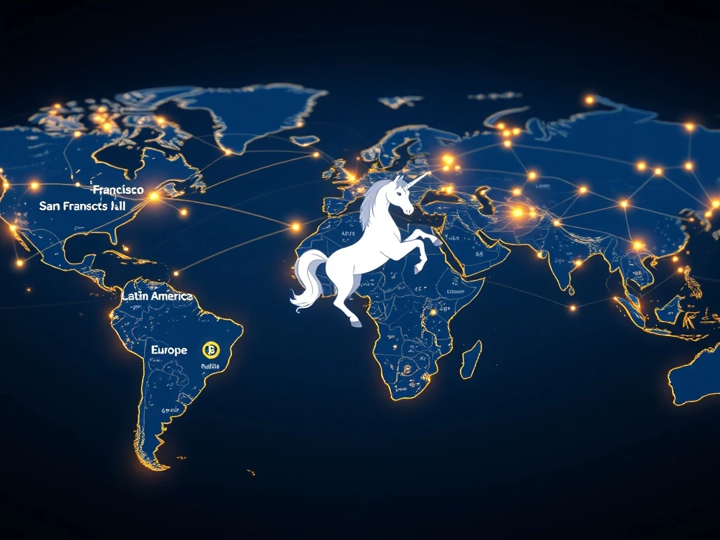 Mesh crypto unicorn global payments network connecting continents for digital asset transactions