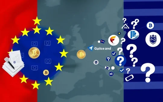 Diverging regulatory paths between Europe's MiCA framework and delayed US crypto rules affecting global markets