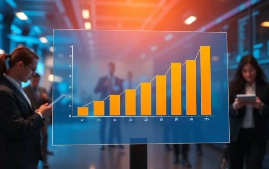 Michael Saylor's MicroStrategy Bitcoin purchase strategy visualized with growing orange data bars