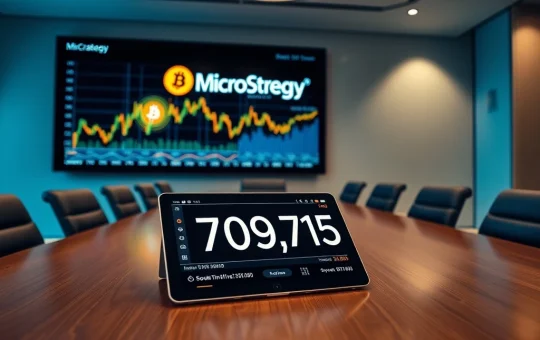 MicroStrategy's corporate Bitcoin strategy reaches 709,715 BTC holdings milestone
