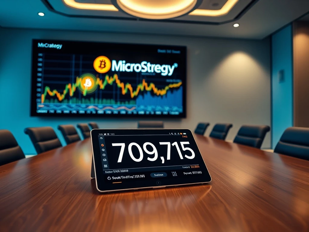 MicroStrategy's corporate Bitcoin strategy reaches 709,715 BTC holdings milestone