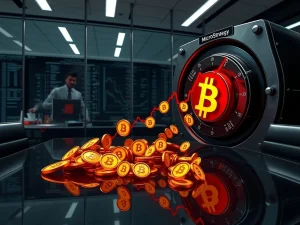 MicroStrategy's latest Bitcoin purchase strategy during a crypto market downturn, analyzing SEC filing data.