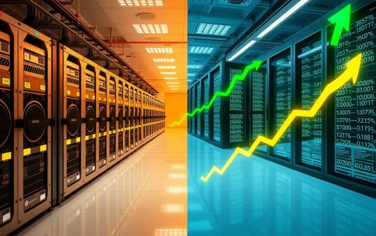 Cryptocurrency mining stocks surge as companies pivot to AI infrastructure after Anthropic funding news.