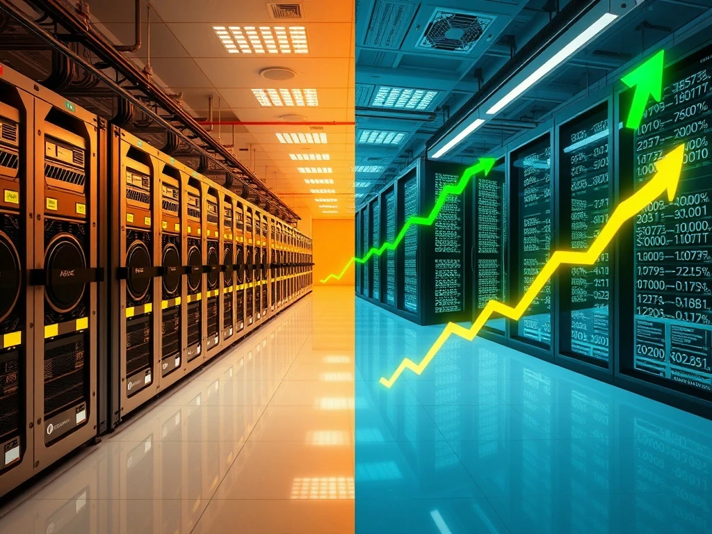 Cryptocurrency mining stocks surge as companies pivot to AI infrastructure after Anthropic funding news.