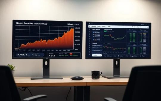 Mizuho Securities upgrades Circle to neutral with $77 price target analysis showing USDC growth