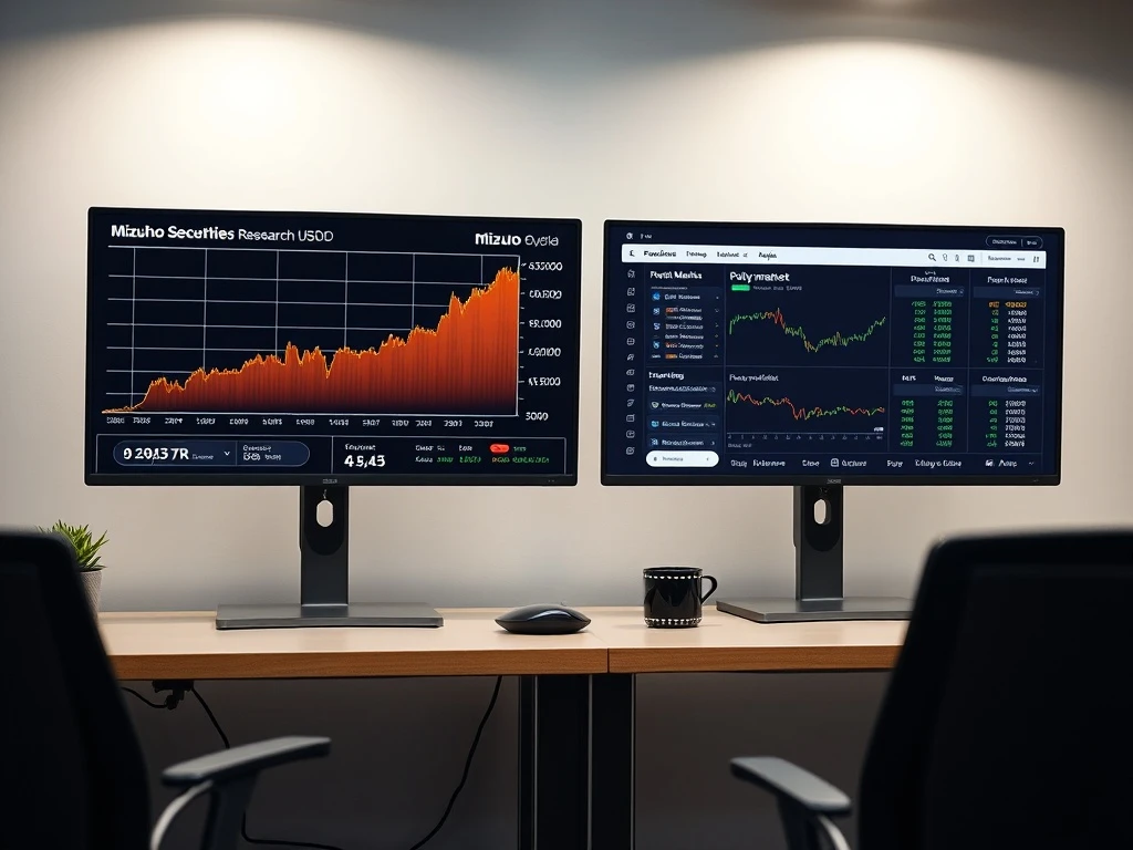 Mizuho Securities upgrades Circle to neutral with $77 price target analysis showing USDC growth