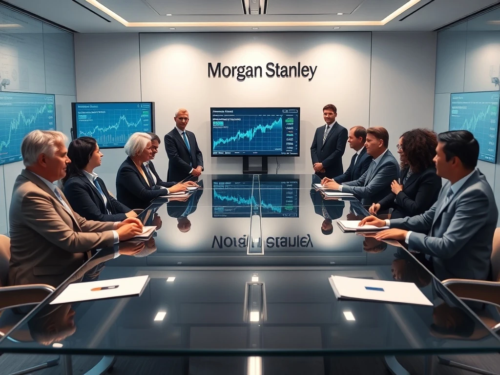 Morgan Stanley executive leading new digital asset strategy and crypto ETF plans for institutional investors.