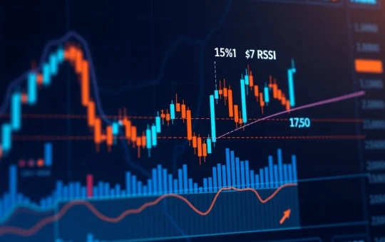 MYX Finance cryptocurrency price chart approaching critical $7.50 resistance level with technical indicators