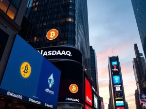 Nasdaq removes position limits for Bitcoin and Ethereum ETF options, enabling larger institutional trades.