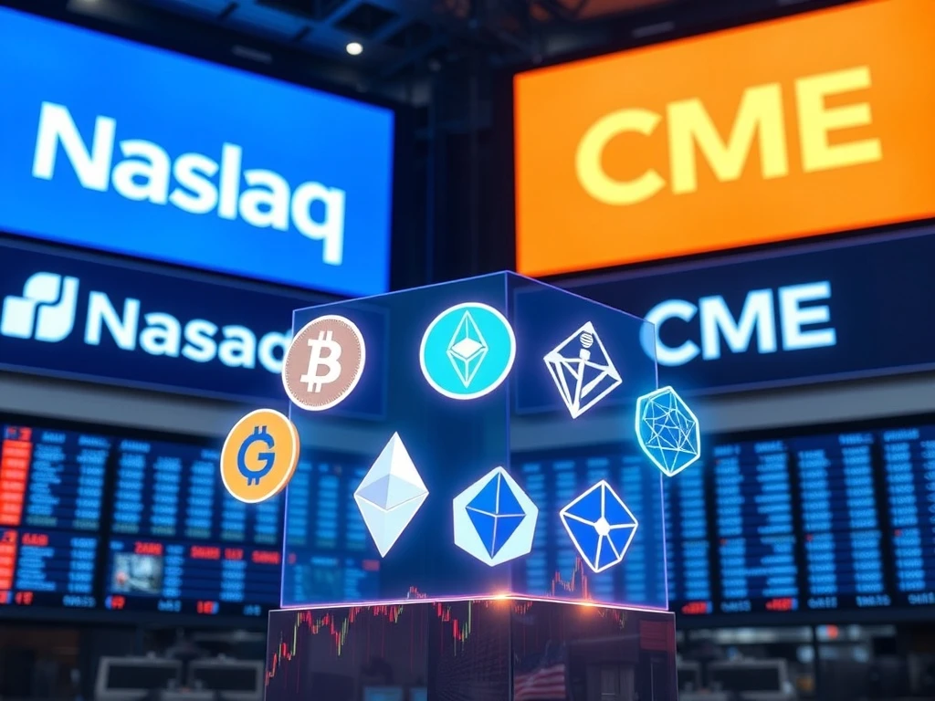 Nasdaq and CME Group launch new crypto index for institutional investors seeking market clarity