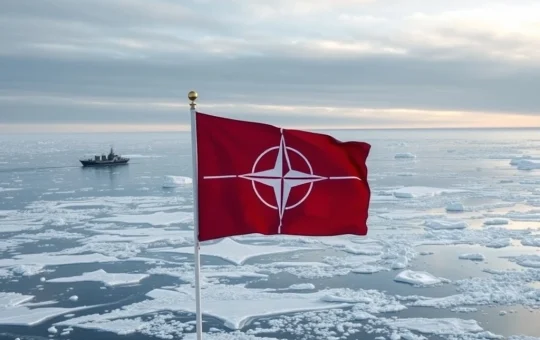 NATO Arctic security strategy to counter Russian and Chinese military and economic influence in the polar region